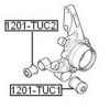 ASVA 1201-TUC2 Control Arm-/Trailing Arm Bush